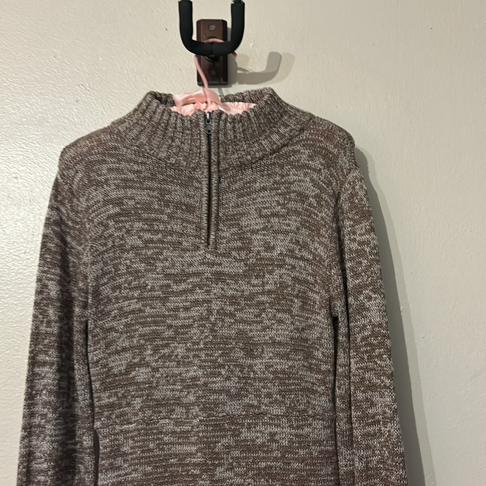 Soybu Dress melange with white snowflake print, size M - Picture 8 of 12